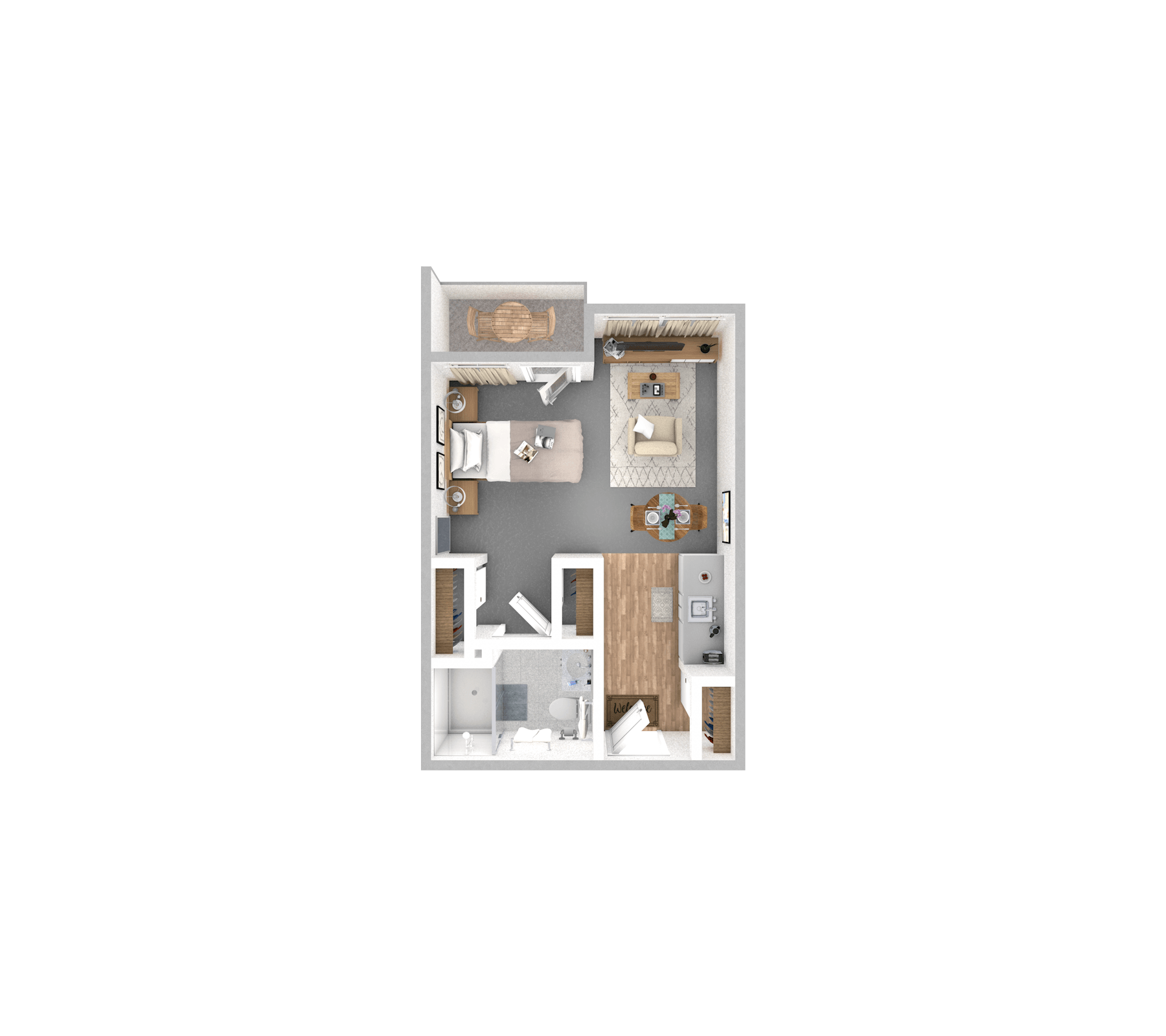 Suite | One Bathroom