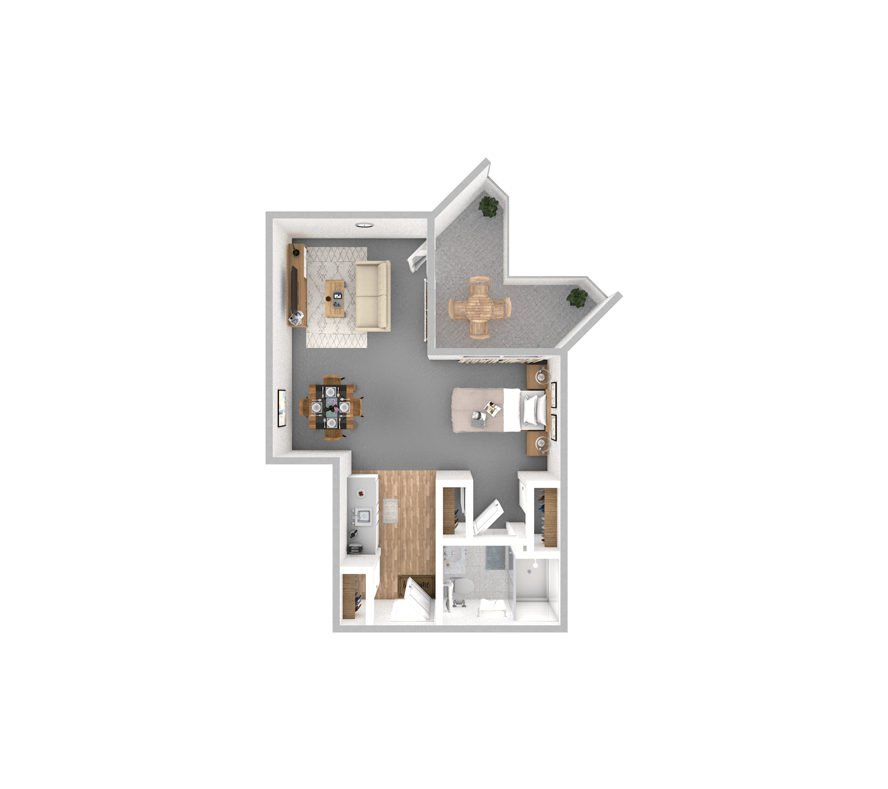 Suite | One Bathroom