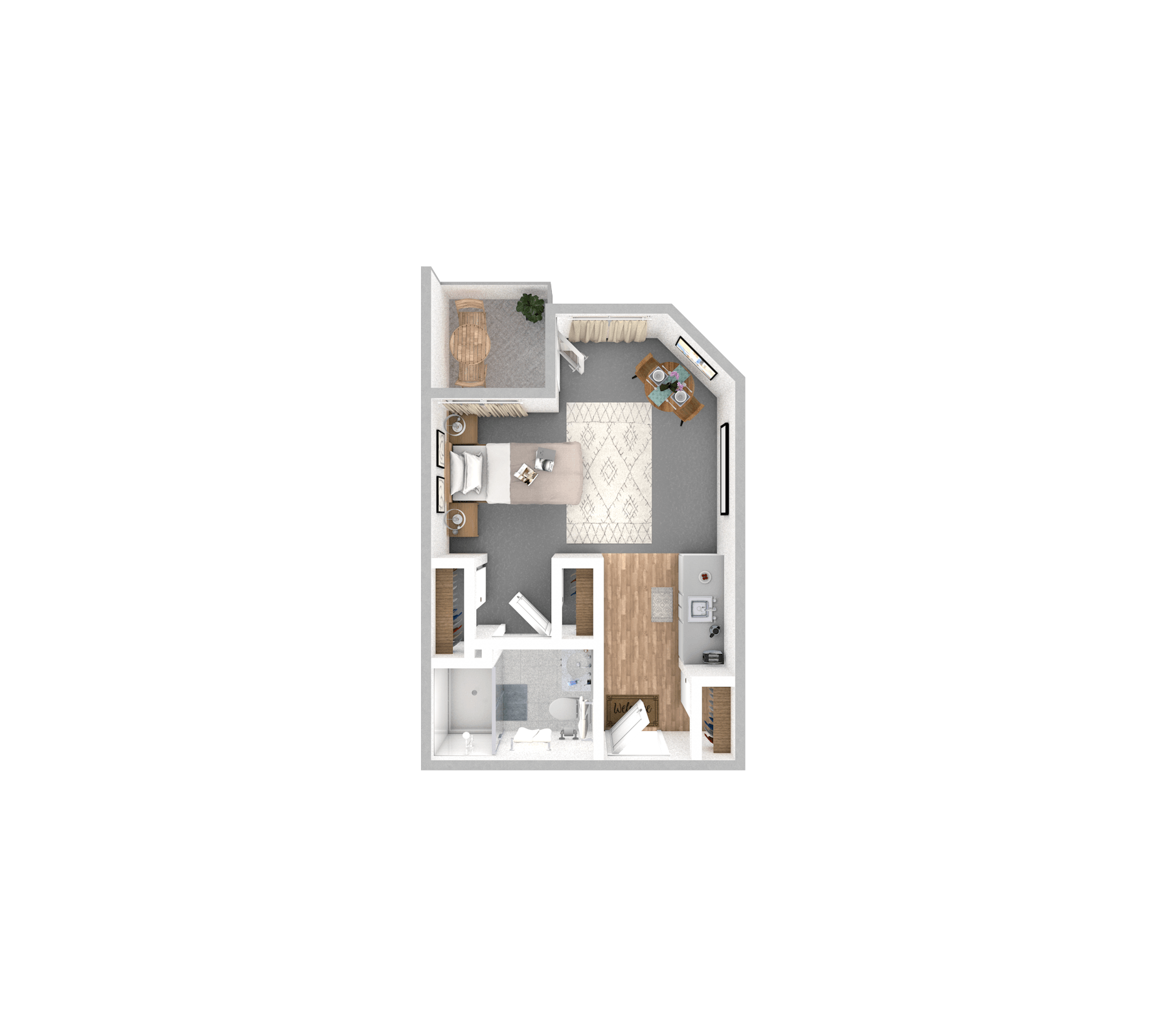 Suite | One Bathroom