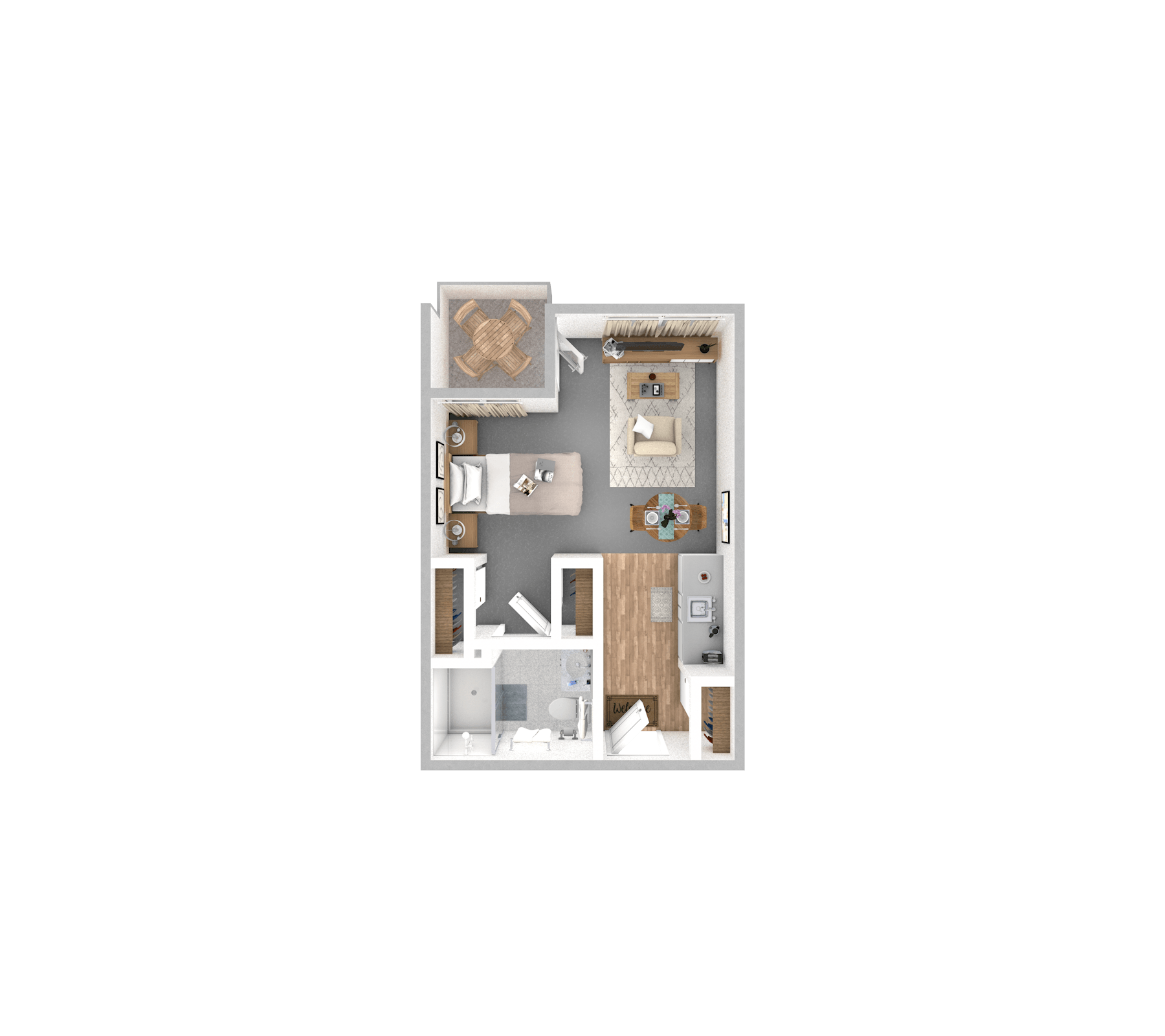 Suite | One Bathroom